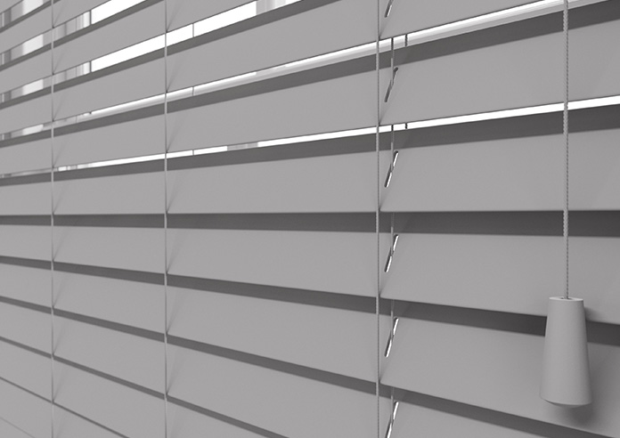Ecowood, Blizzard Grey Satin - Venetian Blind - Image 4